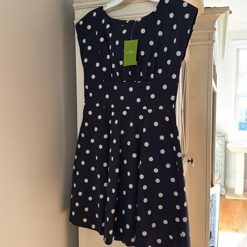 Girls Kate Spade Polka Dress NWT